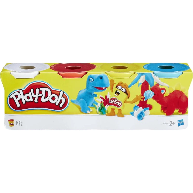 Play-Doh 4 Botes Colores Surtidos