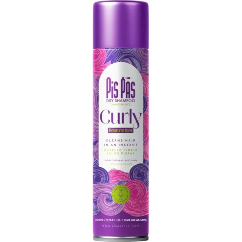 Pis Pas Champú en Seco Curly 200ml
