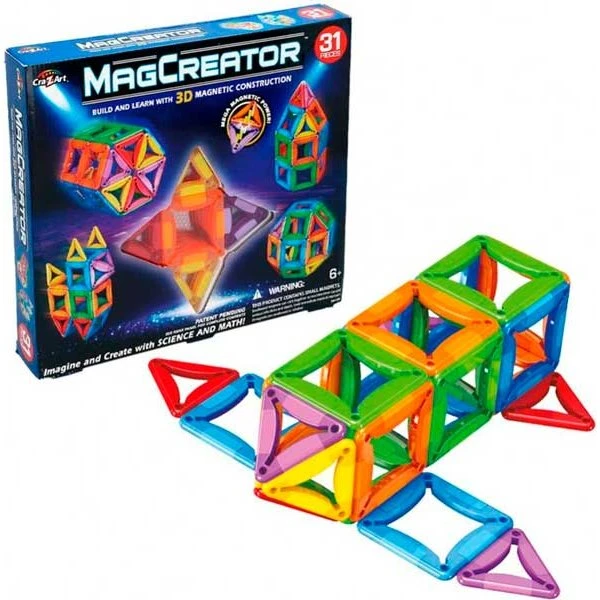 Magcreator 3D Construcción 31 Pzas