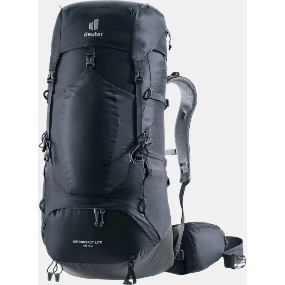 Deuter Aircontact Lite 40+10 Mochila Trekking Negro-Marino