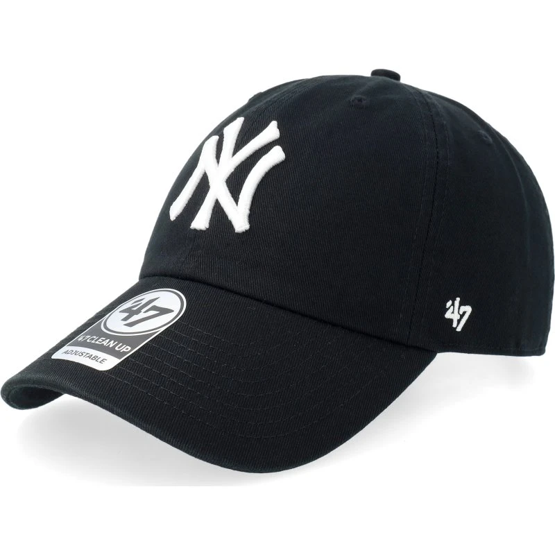 47 Brand Gorra Yankees Clean Up Negro