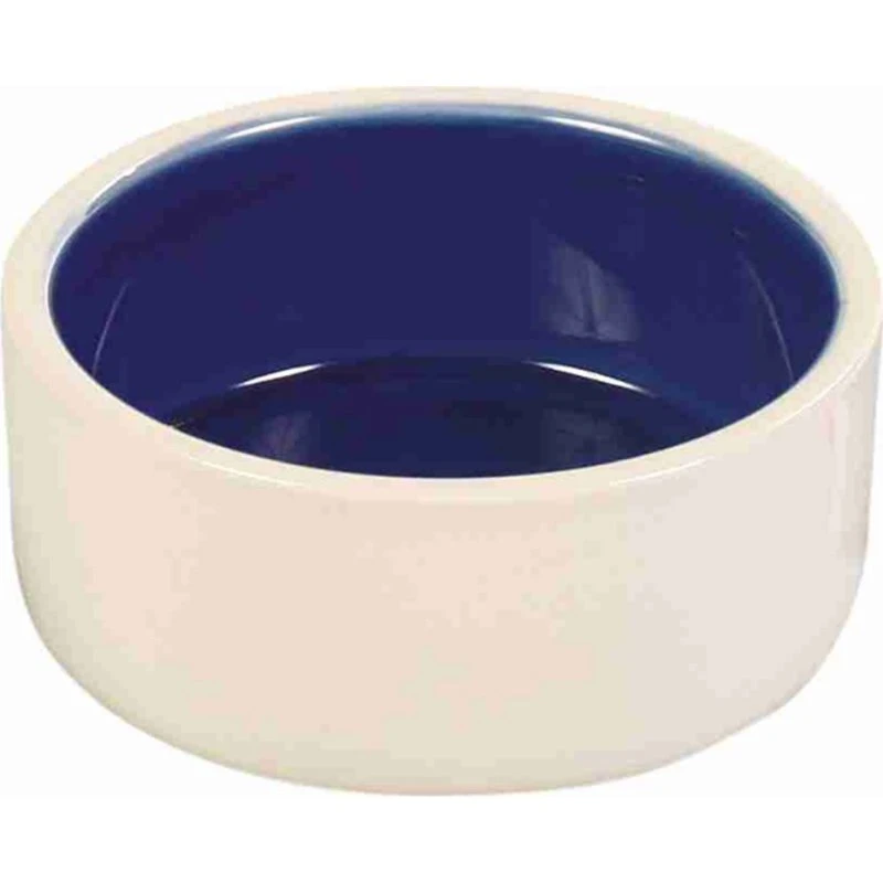 Trixie Comedero Cerámico 0.8 L Crema/Azul