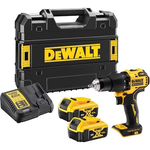 DEWALT DCD709P2T-QW Taladro Percutor XR 18V 5Ah
