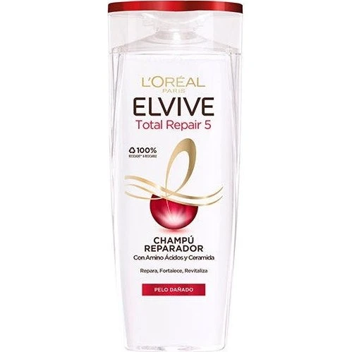 Elvive Total Repair 5 Champú Reparador 370 ml