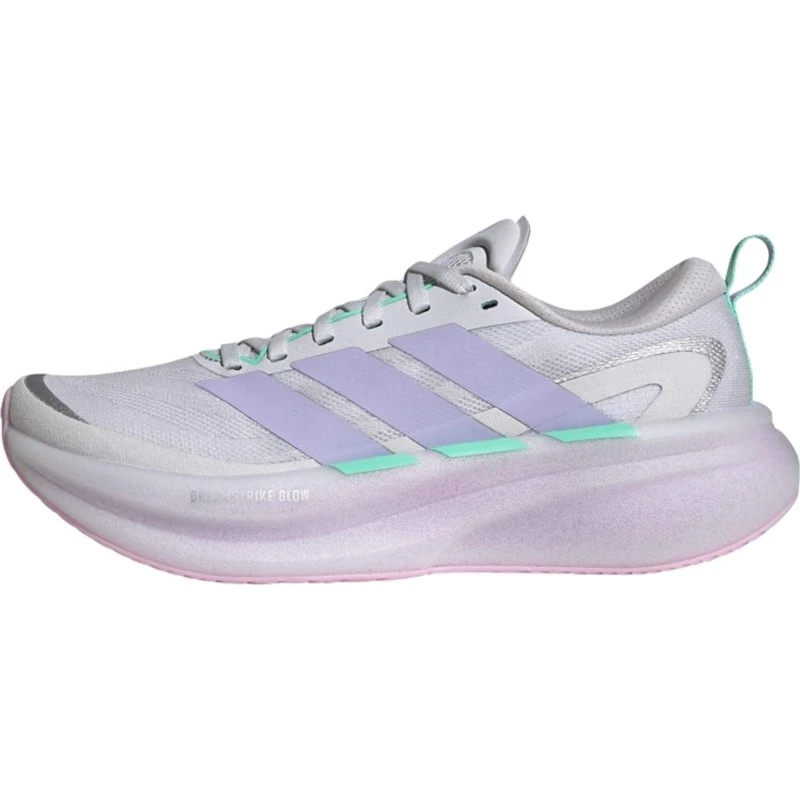 Adidas Supernova Glide Mujer - Gris, Morado y Menta