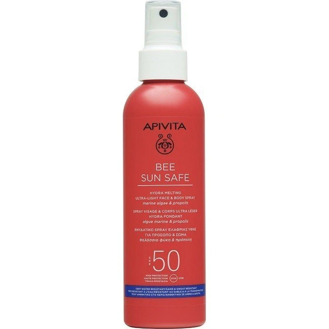 Apivita Bee Sun Safe Spray SPF 50 Cara y Cuerpo Hydra Melting 200ml