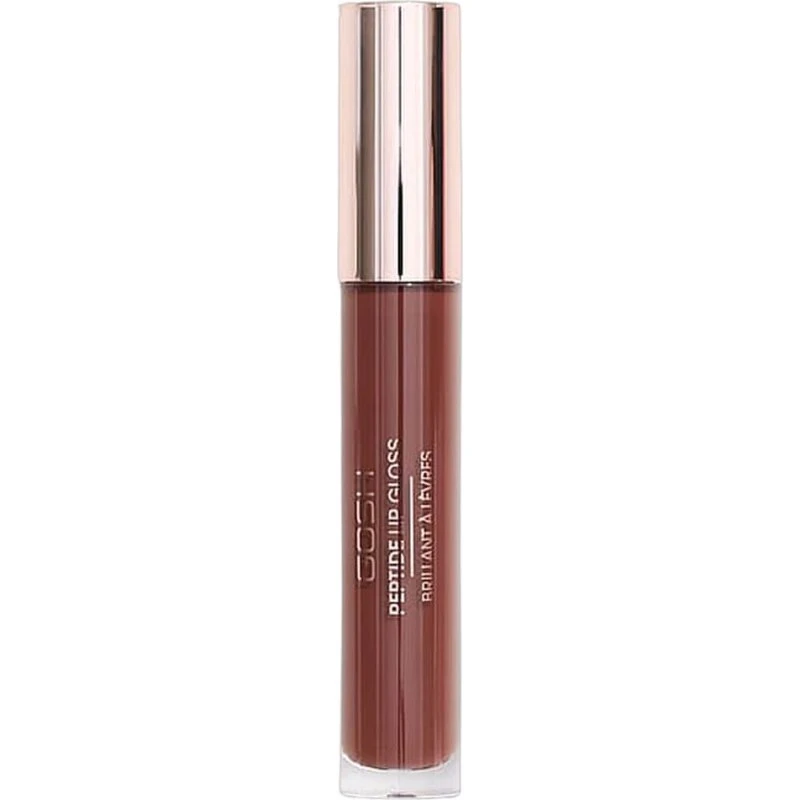 GOSH Peptide Lip Gloss 006 Brownie 7 ml