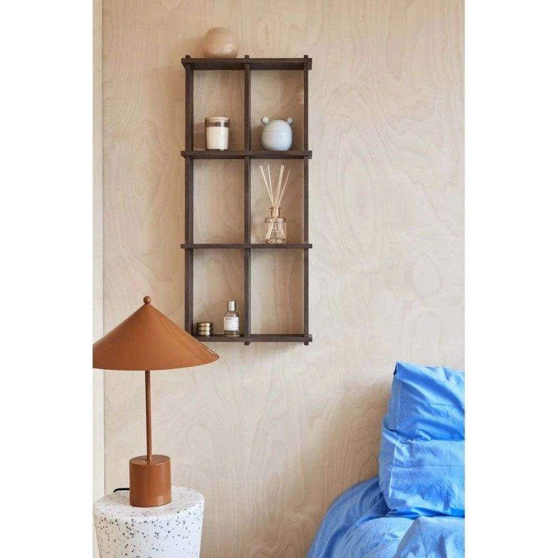 OYOY Living Design Lámpara de mesa Kasa Caramel - Metal E14