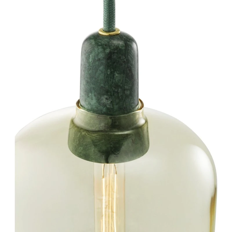 Normann Copenhagen Lámpara Colgante Amp S Oro/Verde