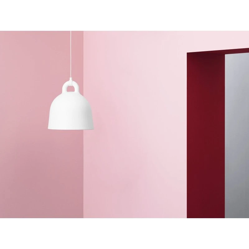 Normann Copenhagen Lámpara Colgante Bell Blanca - Pequeña