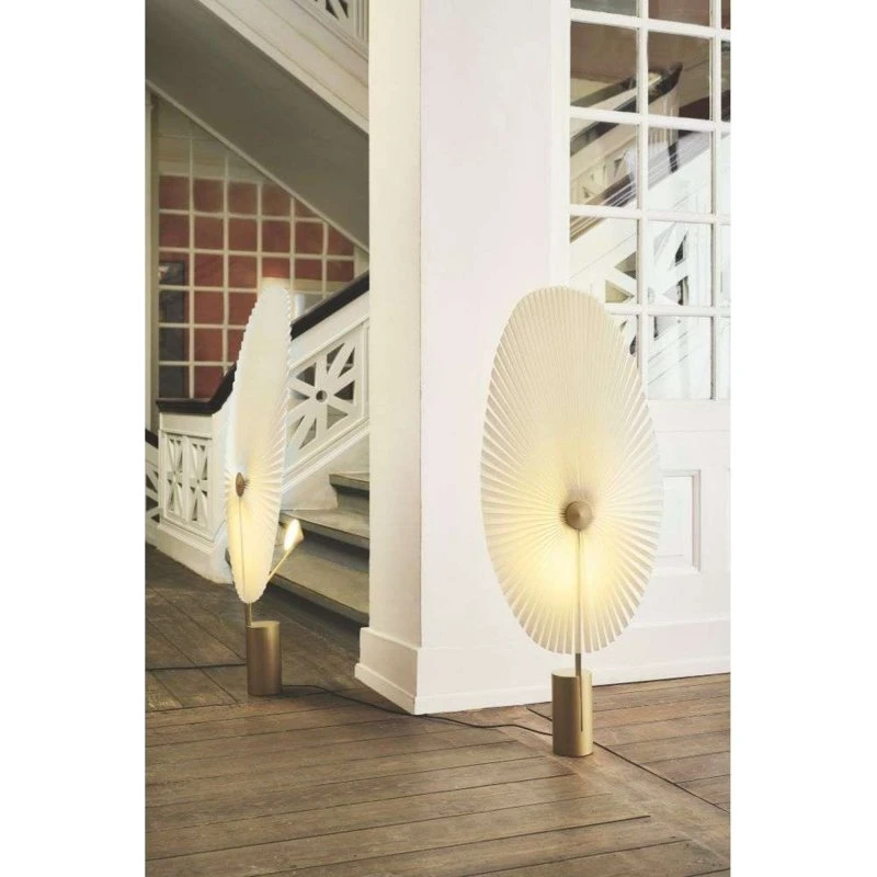 Liris Lámpara de Pie Latón GEJST - Diseño Nórdico Moderno