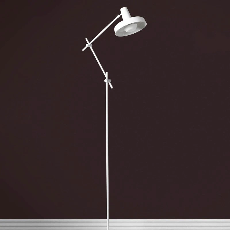 Arigato Lámpara de Pie Blanca Grupa - Diseño Industrial Moderno