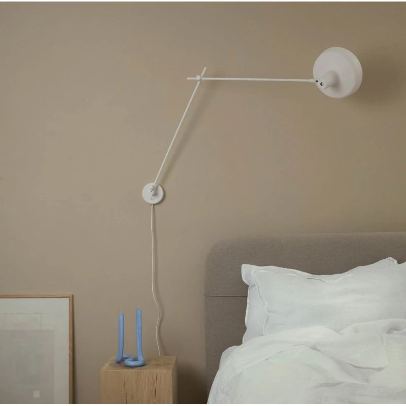Arigato Aplique de Pared Grupa - Blanco - 110cm