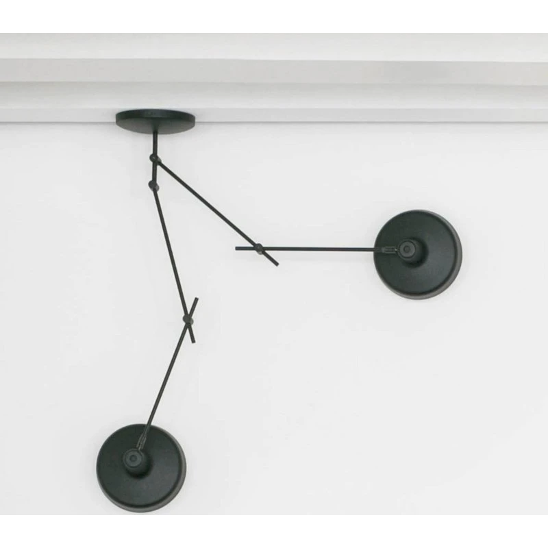 Arigato Lámpara de Techo XL Negro Grupa - Ajustable