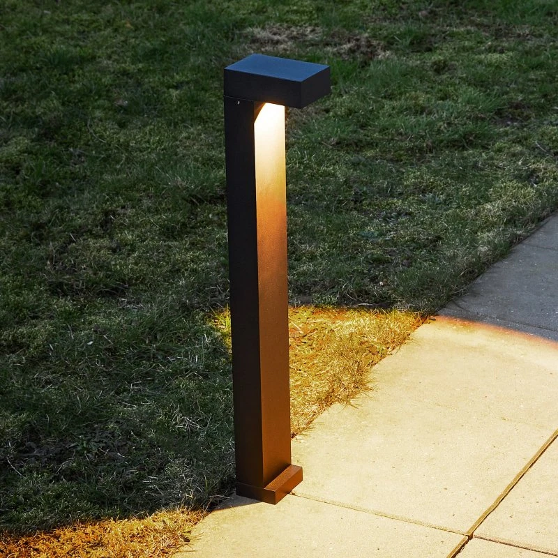 LOOM DESIGN Bolardo Luminoso LED Arn Acabado Corten 70 cm
