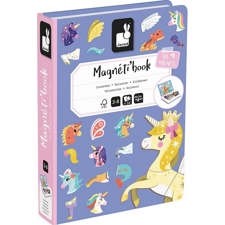 Janod Magnéti'book Unicornios