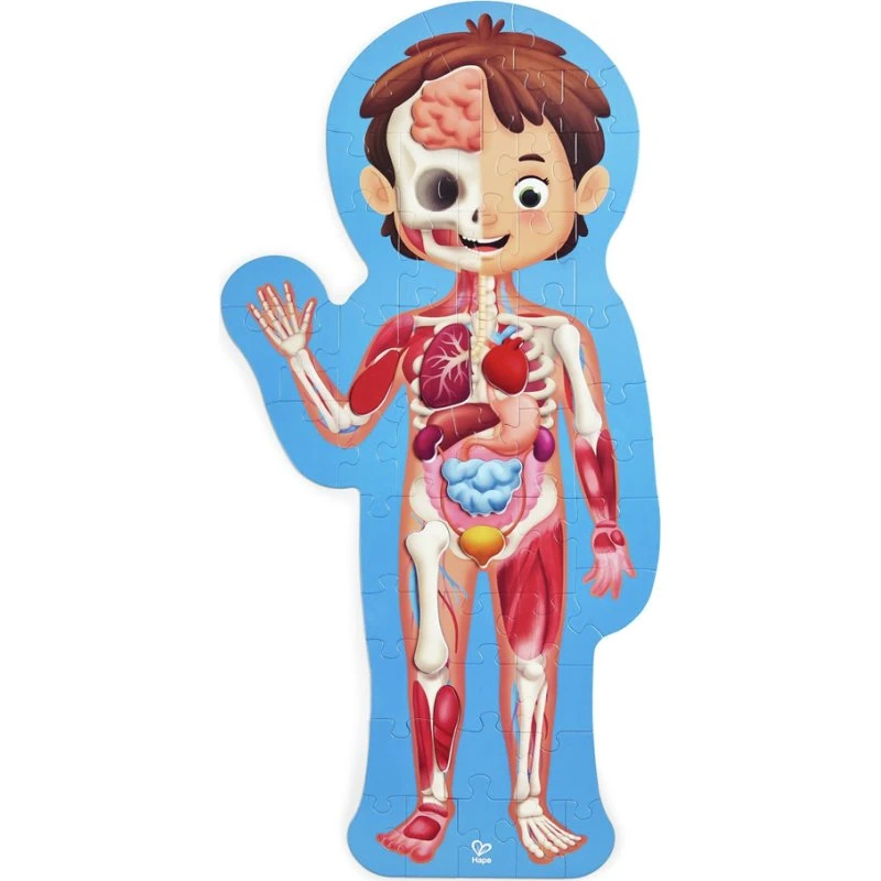Hape Puzzle Cuerpo Humano 50 Piezas