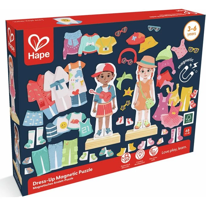 Hape Rompecabezas Magnético para Vestir