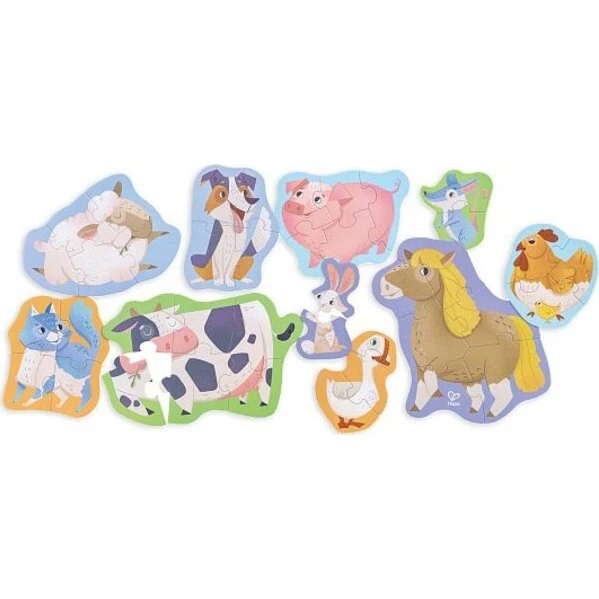 Hape Rompecabezas Evolutivos Amigos de la Granja