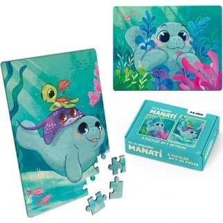 Hape Puzzle Iti Manatí - Aventuras Submarinas