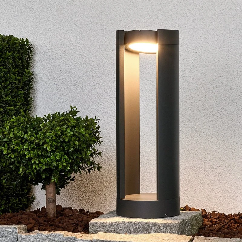 Lucande Lámpara Exterior LED Dylen Short - Gris Grafito IP65