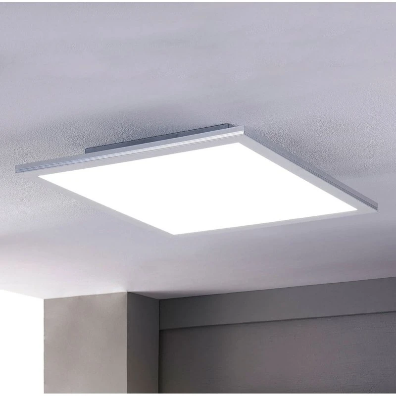 Lindby Livel Panel LED CCT 62x62 cm con Control Remoto