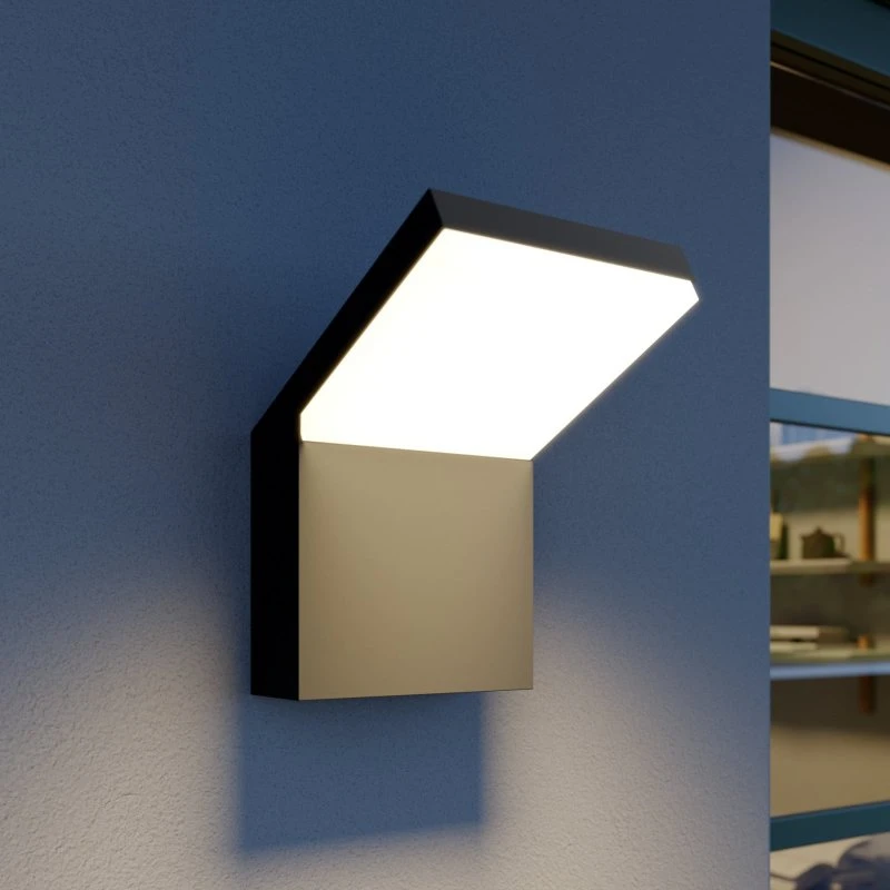 Arcchio Aplique Exterior Yolena Gris Antracita - Diseño Moderno