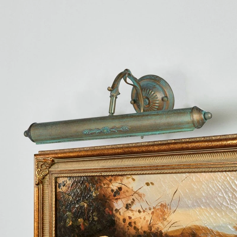 Lindby Aplique de Pared Kalea Antique - Acabado Verdigris