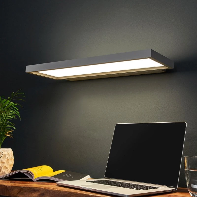 Arcchio Rick Aplique de Pared LED Silver/White