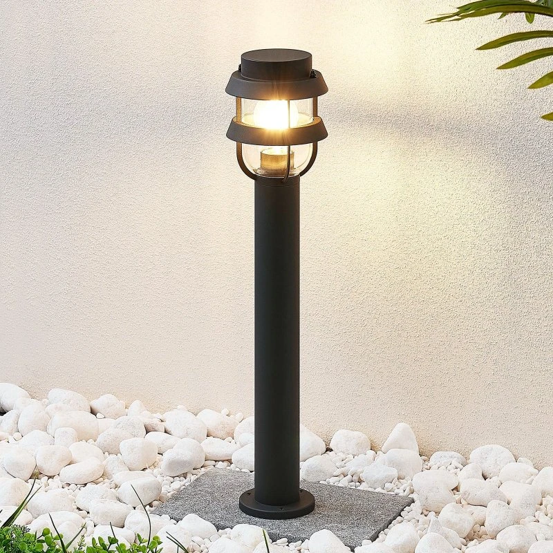 Lindby Lámpara de Jardín Álvaro H60 Gris Oscuro