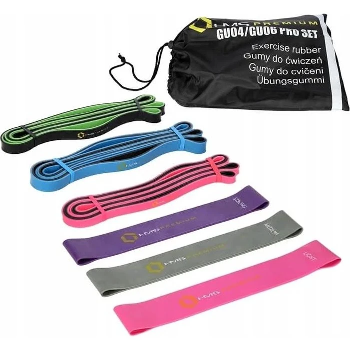 HMS Elástico Pro Premium GU04/GU06 (Set de 6 piezas)