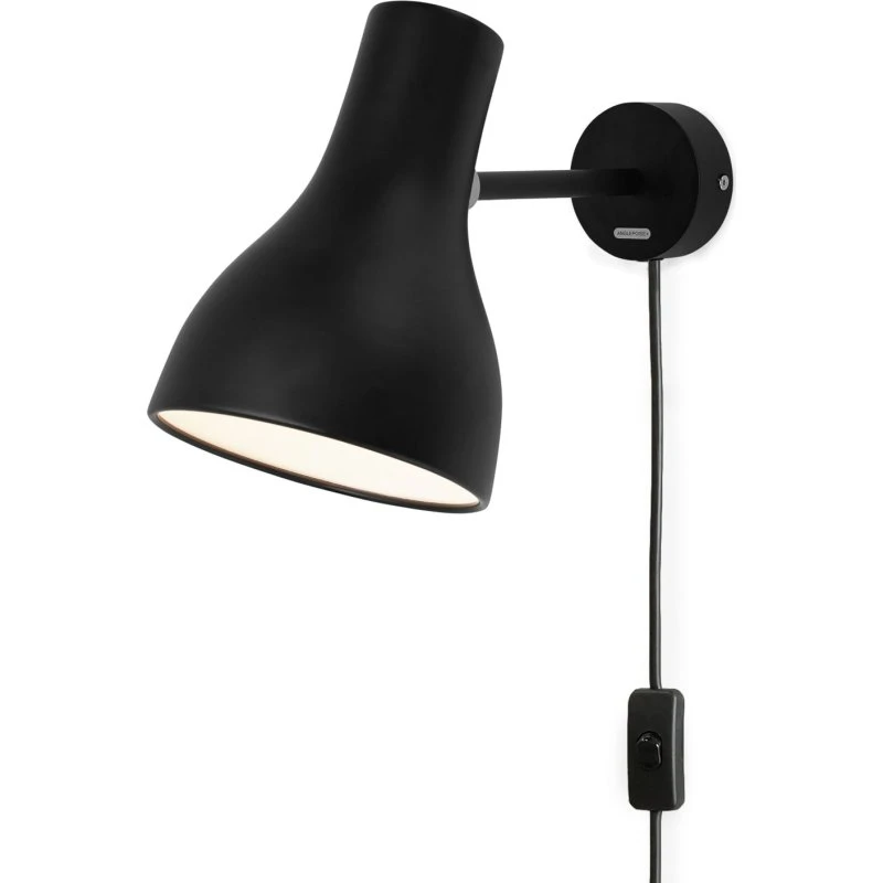 Anglepoise Aplique de Pared Type 75 - Negro
