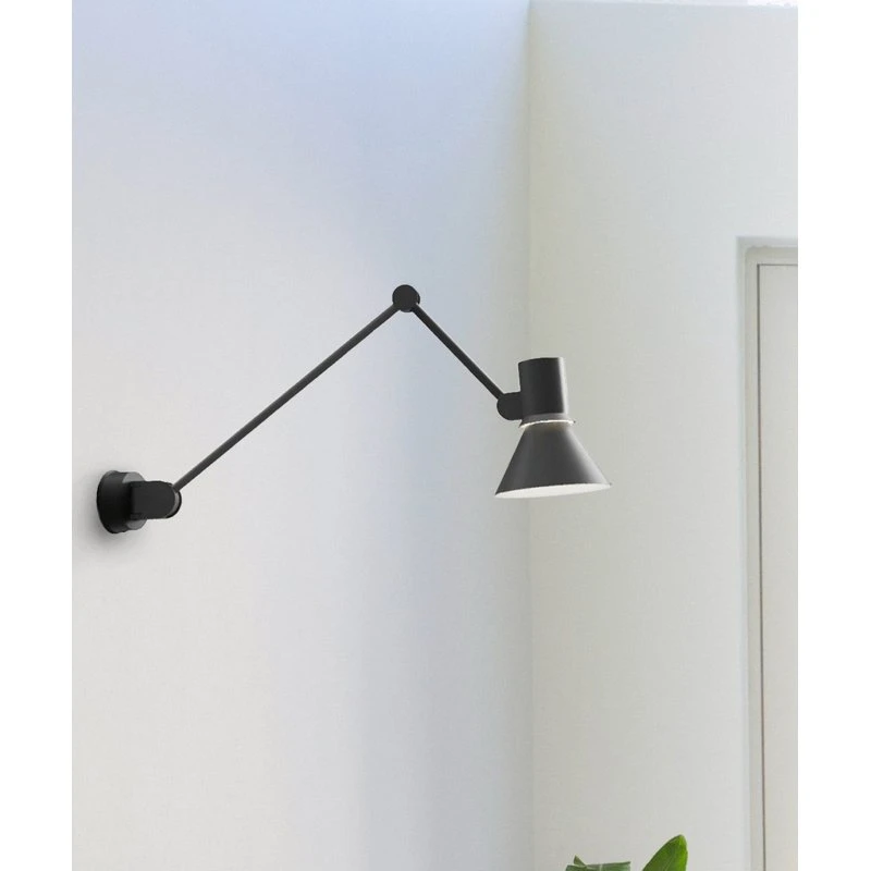 Anglepoise Type 80 W3 Aplique de Pared Negro Mate