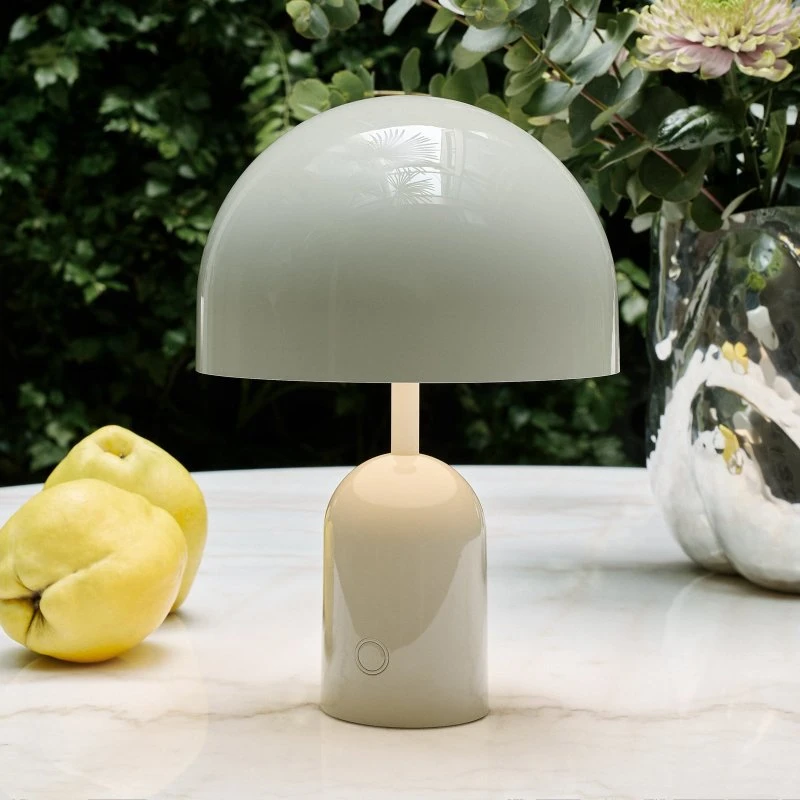 Tom Dixon Lámpara de mesa Bell Portable H28 IP44 Grey