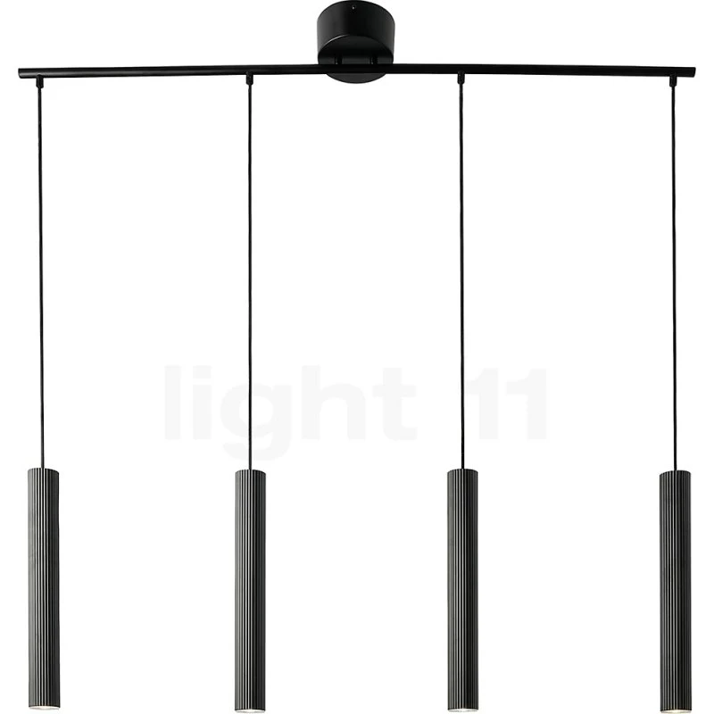 Nordlux Vico 4-Rail Lámpara Colgante Negro