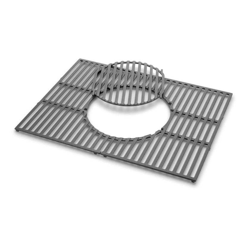 Weber Gourmet BBQ System - Lote de 2 Parrillas de Hierro Colado para Genesis 300
