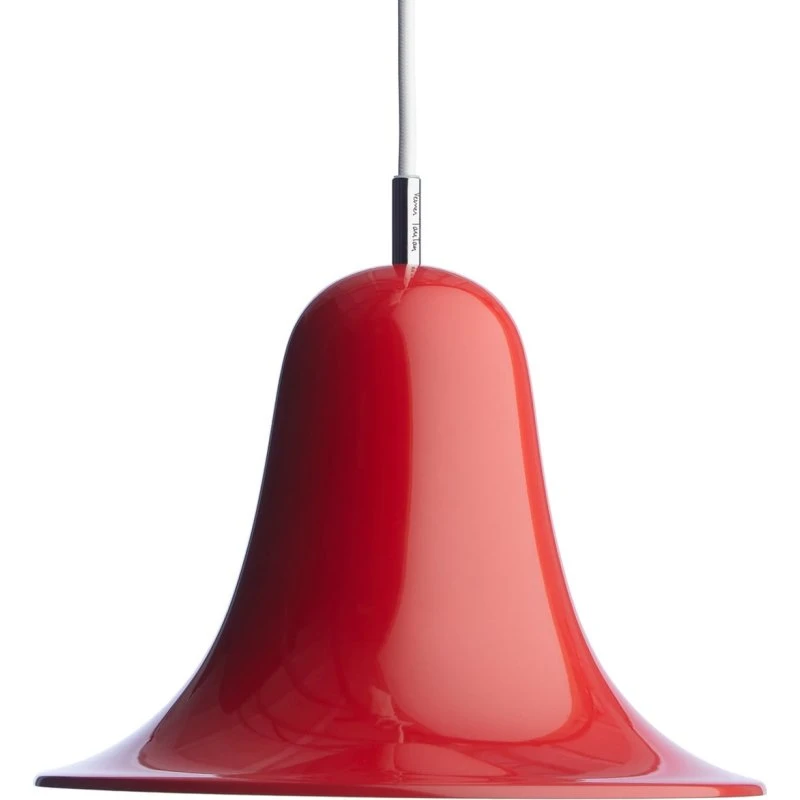 Verpan Pantop Lámpara Colgante Ø23 Rojo Brillante