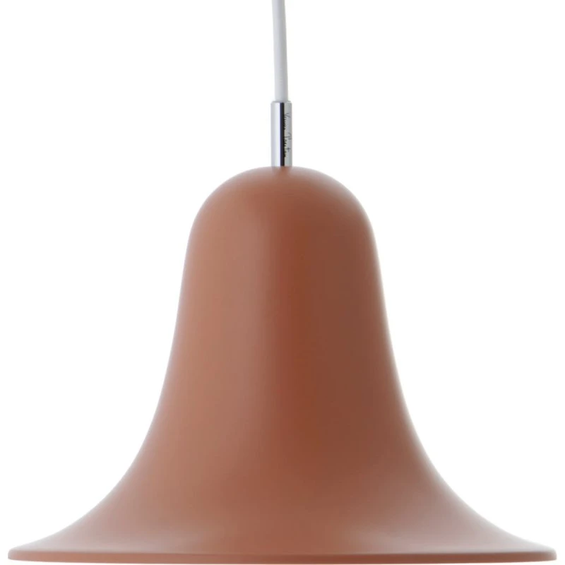 Verpan Pantop Lámpara Colgante Ø23 Matt Terracotta