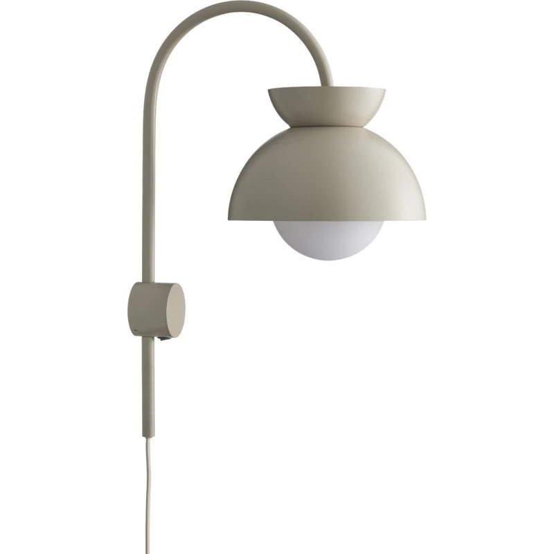 FRANDSEN Aplique de Pared Butterfly Matt Tan Grey