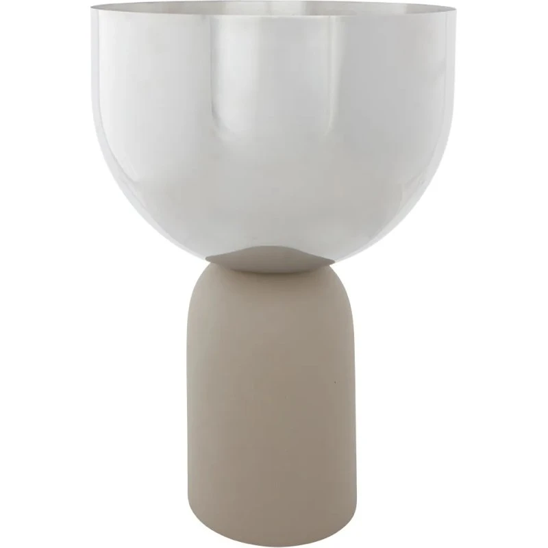 Maceta AYTM Torus Gris, Hierro, Ø 22 cm, 30,6 cm