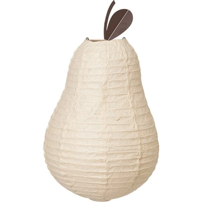 Ferm Living Pantalla Pear Natural de Papel Washi