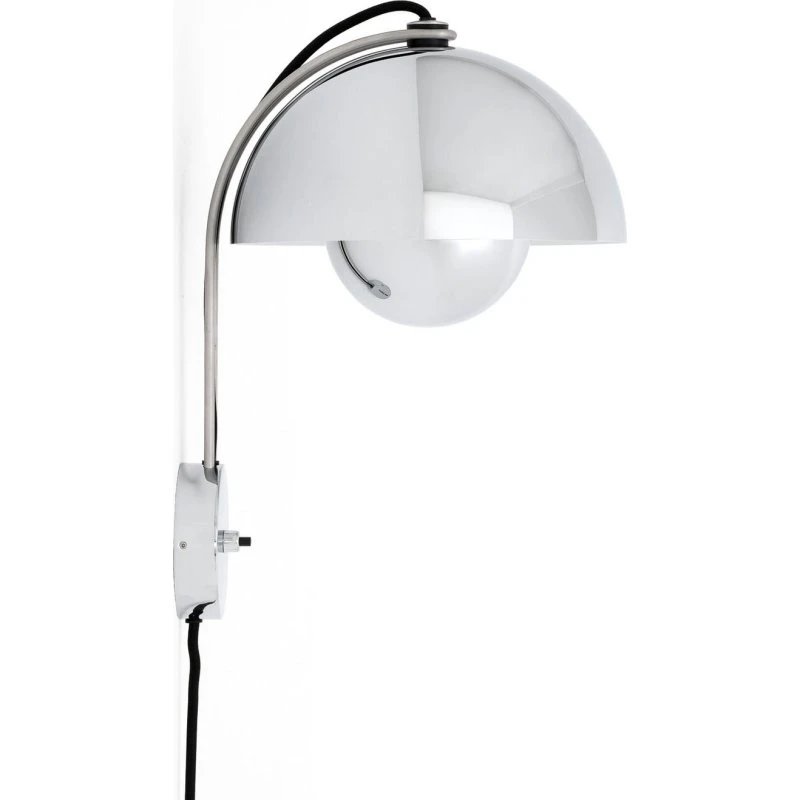 &Tradition Aplique de pared Flowerpot VP8 Cromado