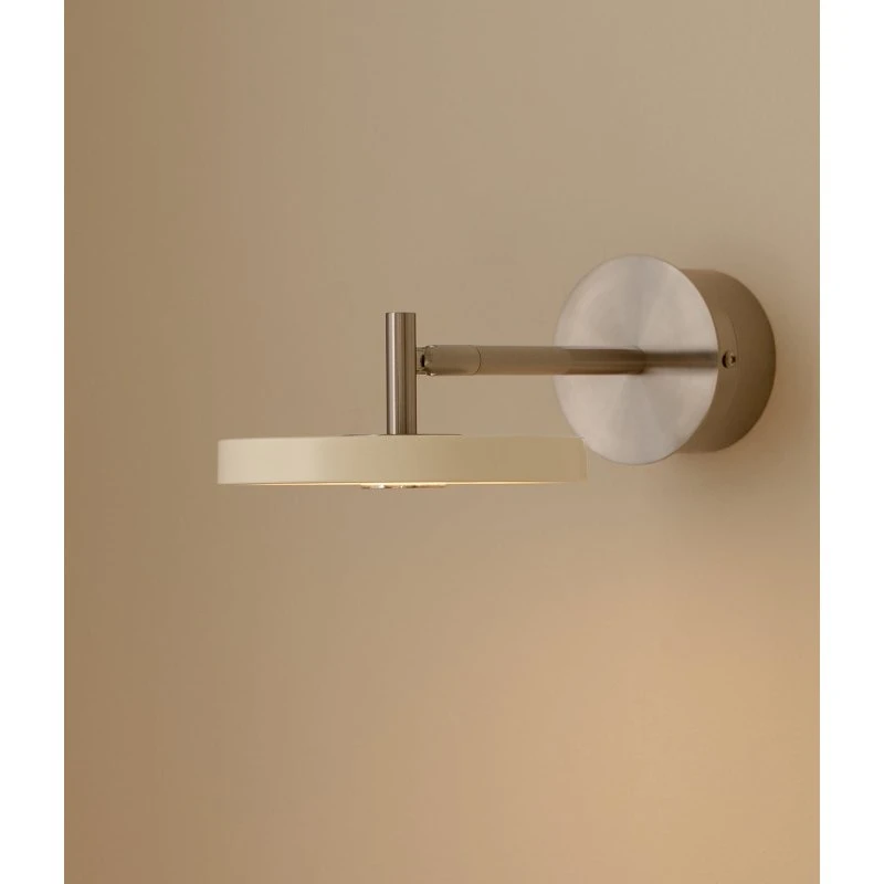UMAGE Asteria Short Aplique de Pared LED Blanco Acero