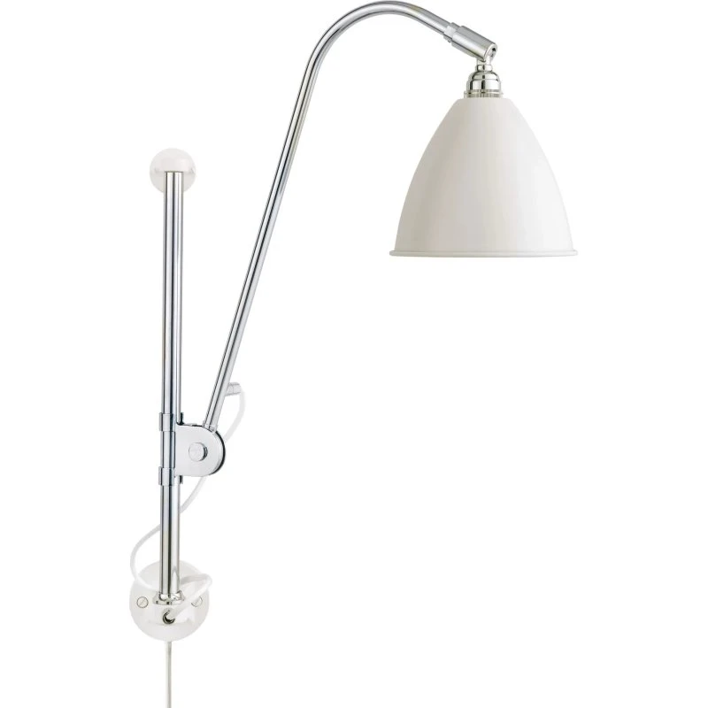 GUBI Aplique de pared Bestlite BL5 Blanco mate-crudo