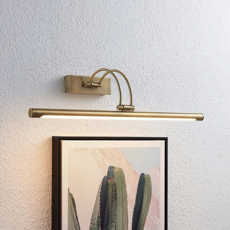 Lucande Lámpara de Pared Dimitrij Bow en Latón