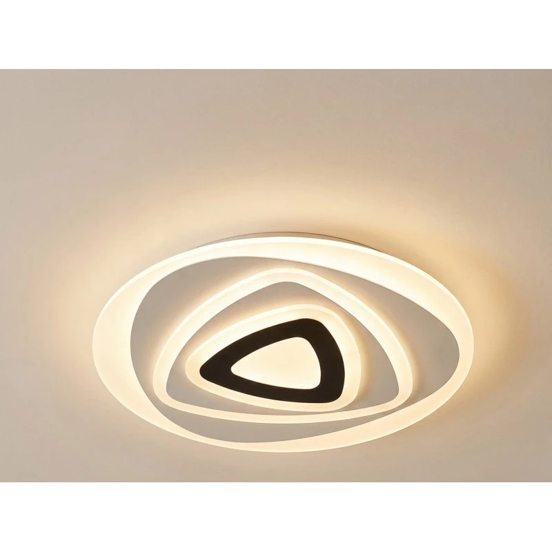 Lindby Plafón LED Rebeka CCT Ø 70 cm con Control Remoto