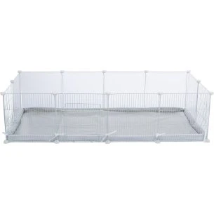 TRIXIE Recinto Modular 140x35x70 cm Blanco