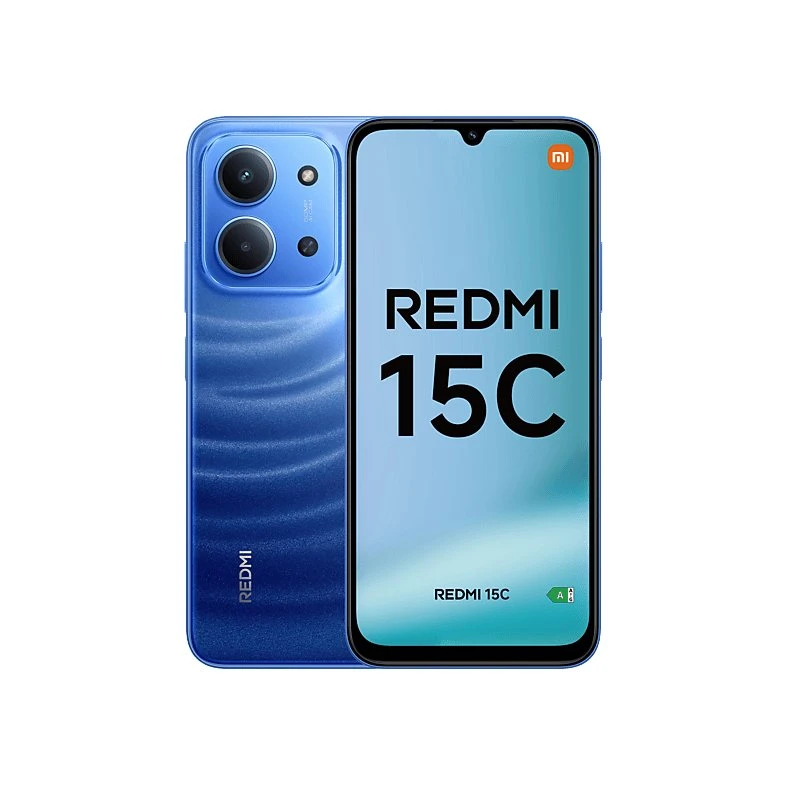 Xiaomi Redmi 15C Azul Luz de Luna 256GB 4GB RAM 6.9" HD+