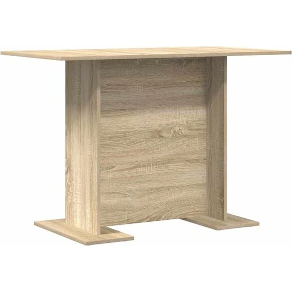 vidaXL Mesa de comedor 110x60 cm roble sonoma