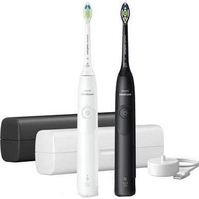 Philips Sonicare 5300 HX7109/01 Duo Blanco/Negro
